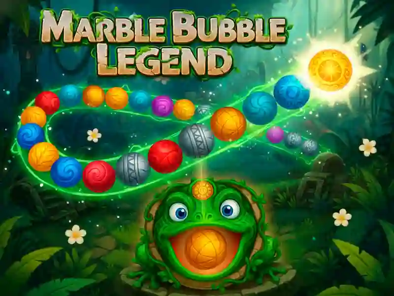 Jwèt Marble Bubble Legend sou entènèt
