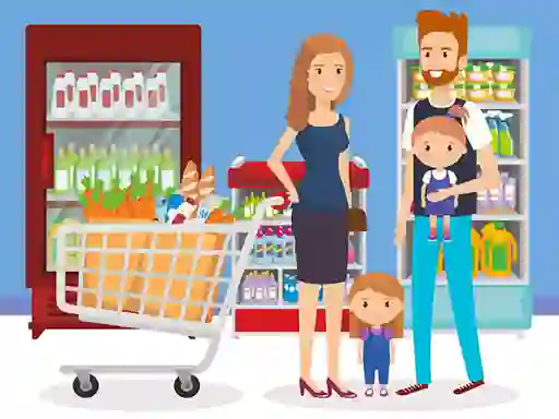 Jwèt Happy Shopping Jigsaw sou entènèt