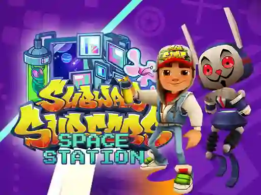 Jwèt Subway Surfers Space Station sou entènèt