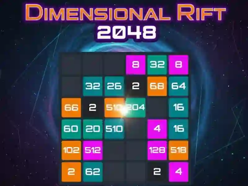 Jwèt Dimensional Rift 2048 sou entènèt