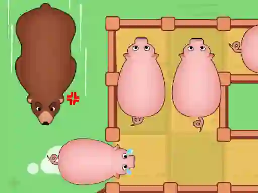 Jwèt Save The Piggies sou entènèt