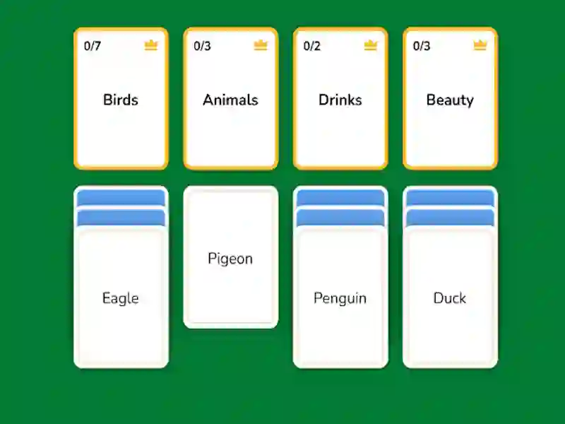 Jwèt Word Solitaire sou entènèt