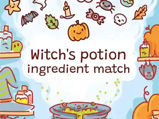 Jwèt Potion Ingredient Match sou entènèt