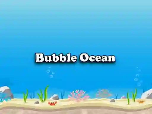 Jwèt Bubble Ocean sou entènèt