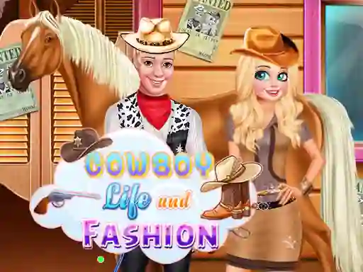 Jwèt Cowboy Life and Fashion sou entènèt