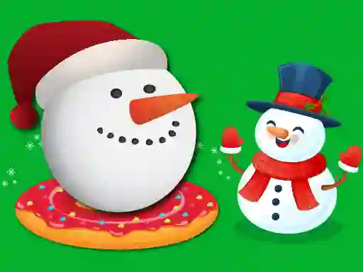 Jwèt Flappy Snowball Xmas sou entènèt