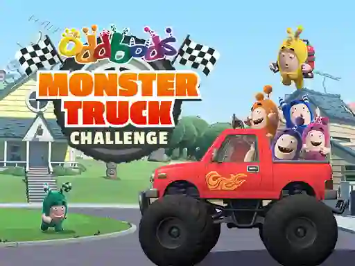Jwèt Oddbods Monster Truck sou entènèt
