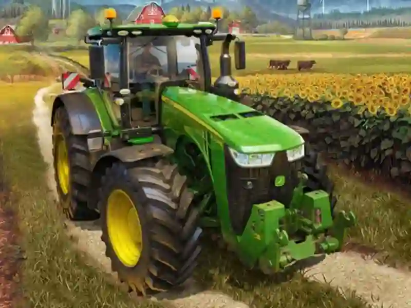Jwèt Farming Simulator 3D sou entènèt