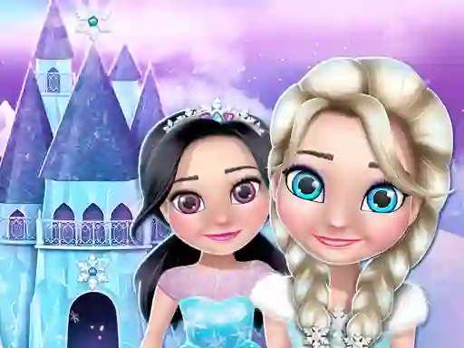 Jwèt Ice Princess Doll House sou entènèt