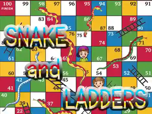 Jwèt Snake and Ladders sou entènèt