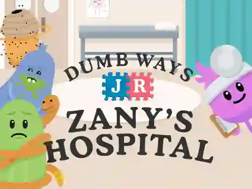 Jwèt Dumb Ways Jr Zany's Hospital sou entènèt