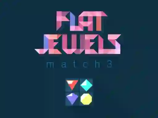 Jwèt Flat jewels match 3 sou entènèt