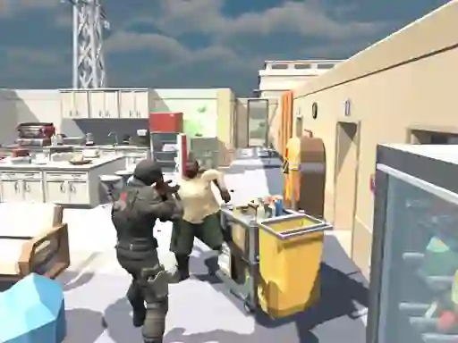 Jwèt Office Mayhem sou entènèt