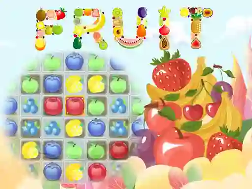 Jwèt Fruit Match 3 sou entènèt