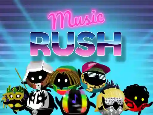Jwèt Music Rush sou entènèt