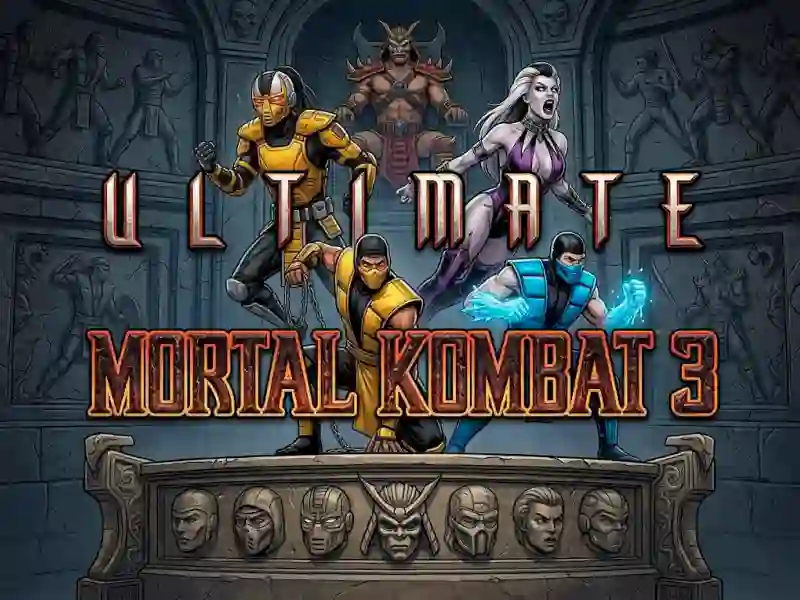 Jwèt Ultimate Mortal Kombat 3 sou entènèt
