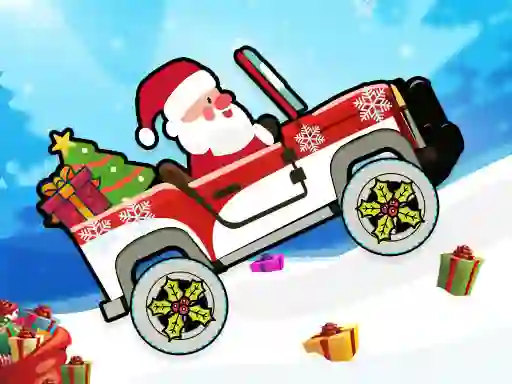 Jwèt Santa Hill Climbing sou entènèt