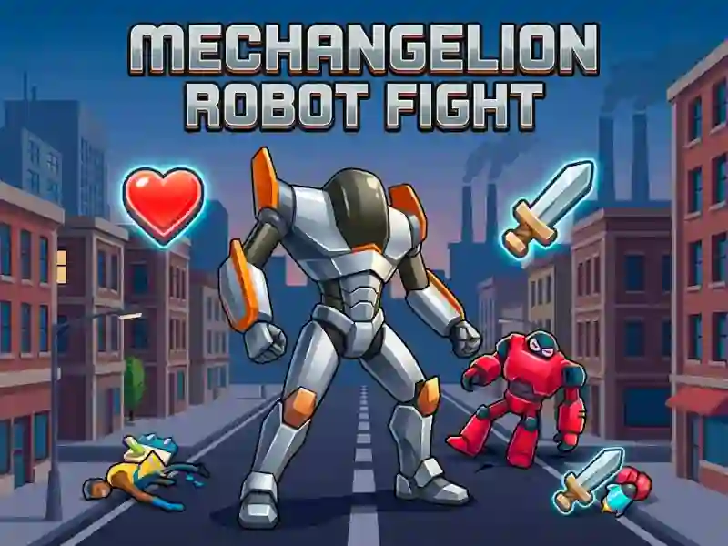 Jwèt Mechangelion Robot Fight sou entènèt