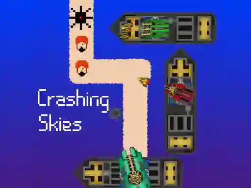 Jwèt Crashing Skies sou entènèt