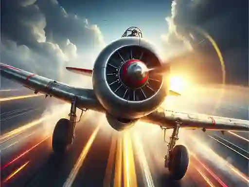 Jwèt Amazing Airplane Racer sou entènèt