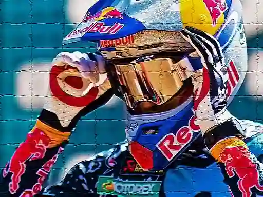Jwèt Motocross Puzzle Challenge sou entènèt