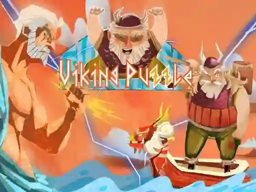 Jwèt Viking puzzle sou entènèt