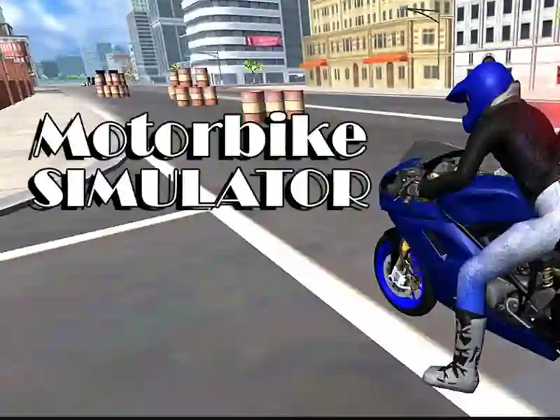 Jwèt Motorbike Simulator sou entènèt