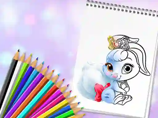 Jwèt Cute Animals Coloring Book sou entènèt