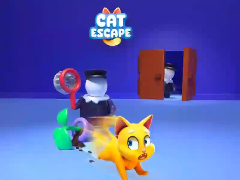 Jwèt Cat Escape sou entènèt