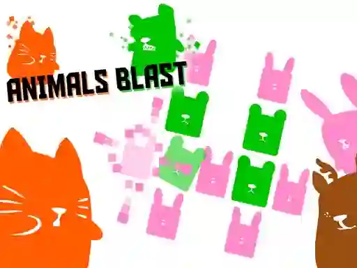 Jwèt Animals Blast sou entènèt