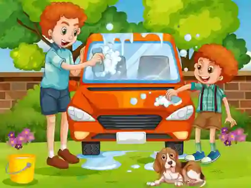 Jwèt Car Wash Hidden sou entènèt