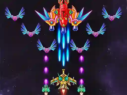 Jwèt Galaxy Attack Alien Shooter sou entènèt