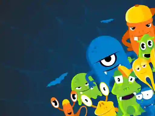 Jwèt Monsters and Friends Match 3 sou entènèt