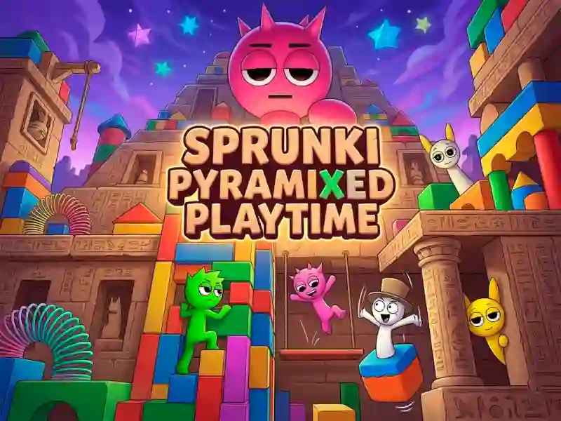 Jwèt Sprunki Pyramixed Playtime sou entènèt