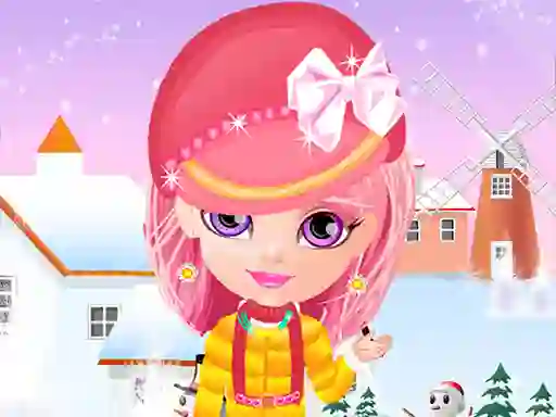 Jwèt Baby Halen Winter Dress Up sou entènèt