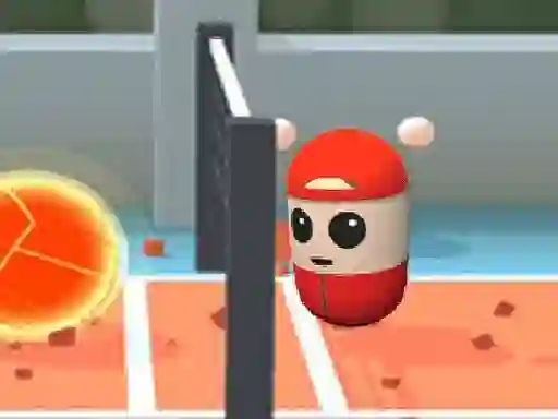 Jwèt Cartoon Volley Fun sou entènèt
