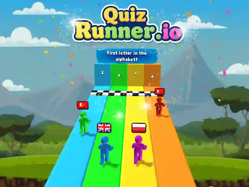 Jwèt Quiz Runner.io sou entènèt