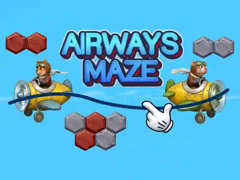 Jwèt Airways Maze sou entènèt
