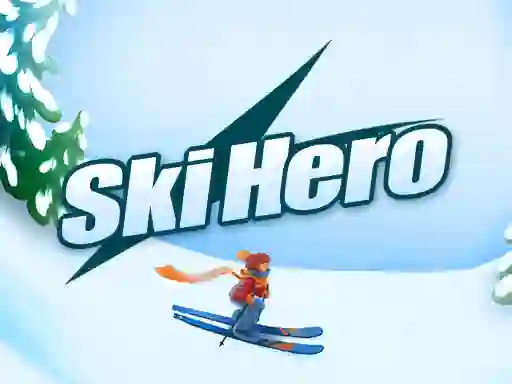 Jwèt Ski Hero sou entènèt