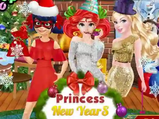 Jwèt Princesses: New Year's Party sou entènèt