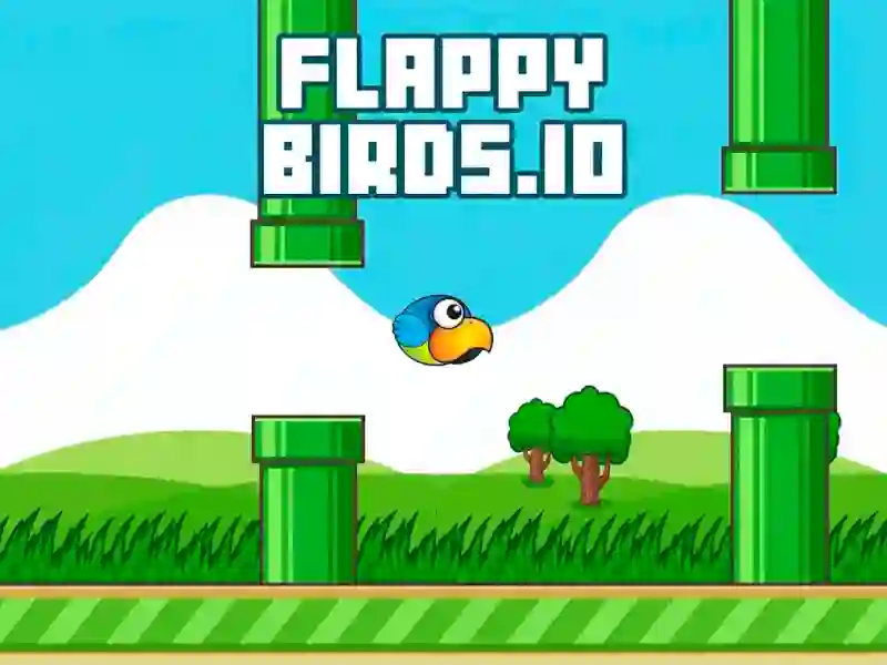 Jwèt FLAPPY BIRDS.io sou entènèt