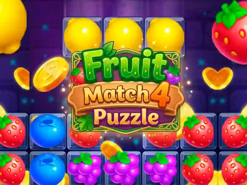 Jwèt Fruit Match4 Puzzle sou entènèt