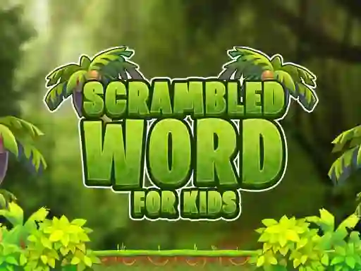 Jwèt Scrambled Word For Kids sou entènèt