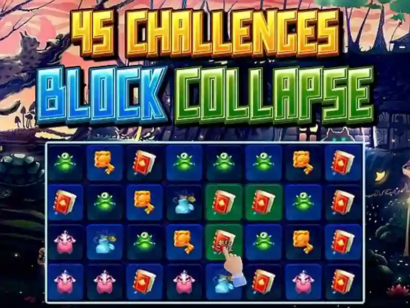 Jwèt 45 Challenges Block Collapse sou entènèt
