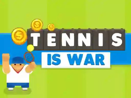 Jwèt Tennis Is War sou entènèt