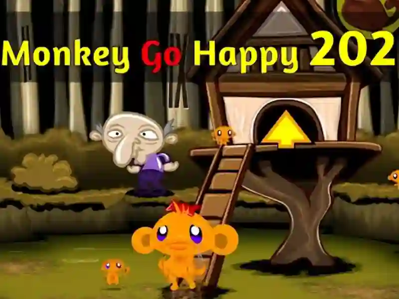Jwèt Monkey Go Happy Stage 202 sou entènèt