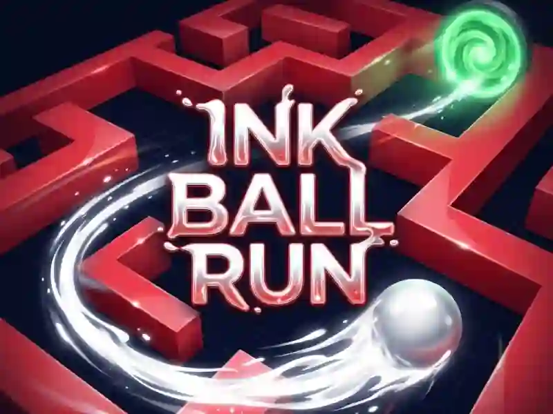 Jwèt Ink Ball Run sou entènèt