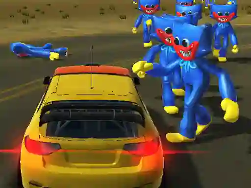 Jwèt Huggy Wuggy Road sou entènèt