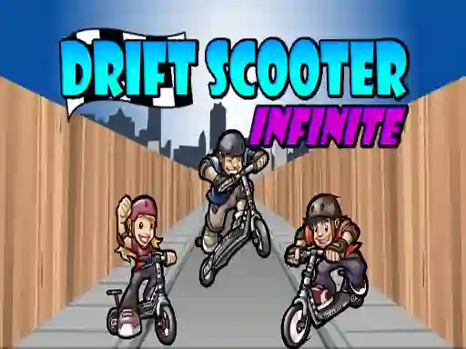Jwèt Drift Scooter Infinite sou entènèt