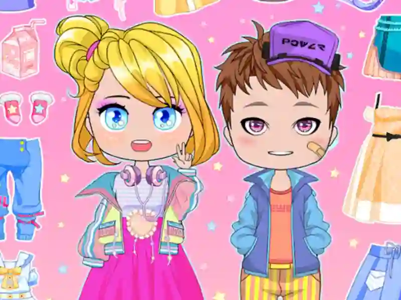 Jwèt Cute Avatar Creator sou entènèt